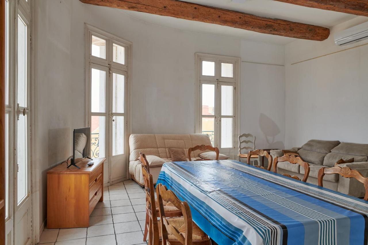 Grand Appartement Au Coeur De Sete Bagian luar foto